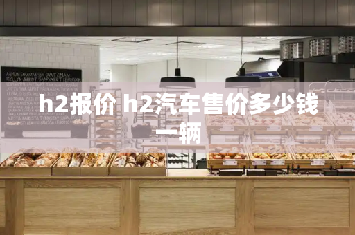 h2报价 h2汽车售价多少钱一辆