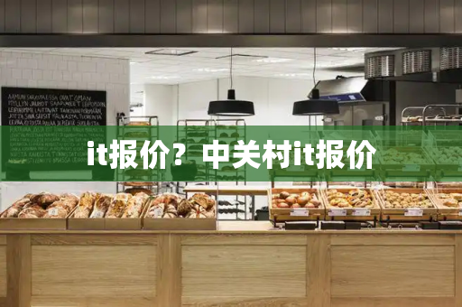 it报价？中关村it报价