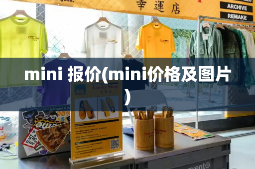 mini 报价(mini价格及图片)-第1张图片-星选测评