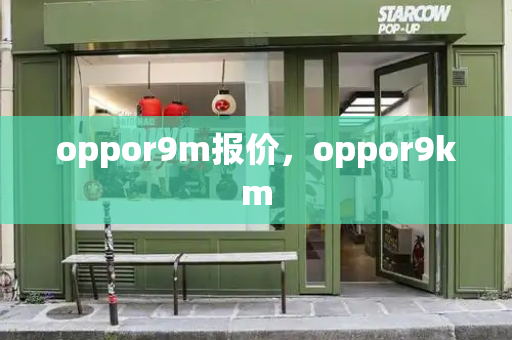 oppor9m报价，oppor9km-第1张图片-星选测评