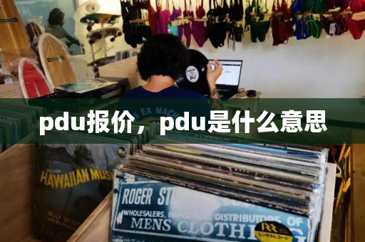 pdu报价，pdu是什么意思-第1张图片-星选测评