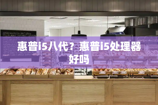 惠普i5八代？惠普i5处理器好吗