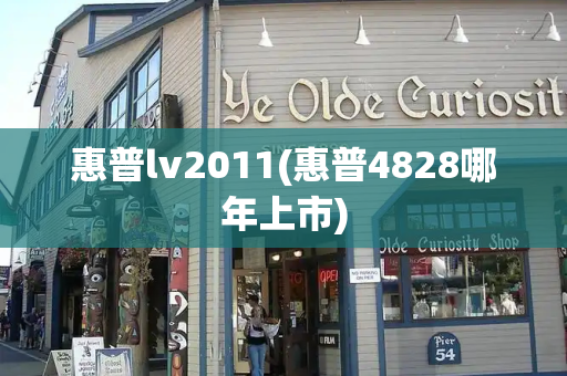 惠普lv2011(惠普4828哪年上市)-第1张图片-星选测评