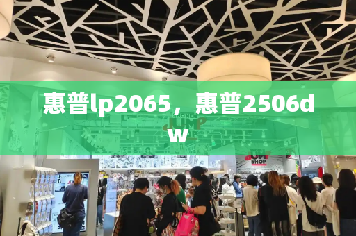 惠普lp2065，惠普2506dw