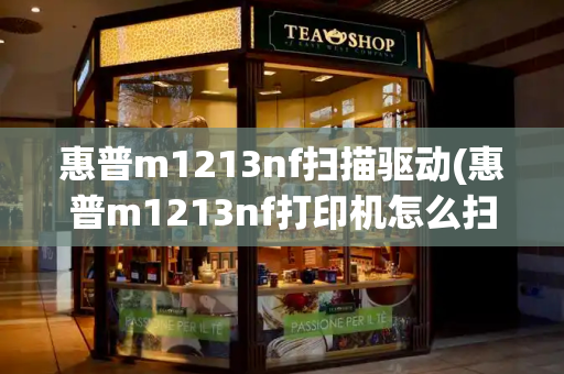 惠普m1213nf扫描驱动(惠普m1213nf打印机怎么扫描)-第1张图片-星选测评
