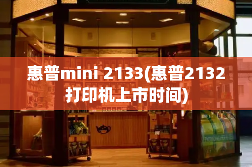 惠普mini 2133(惠普2132打印机上市时间)