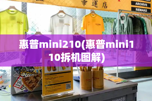 惠普mini210(惠普mini110拆机图解)-第1张图片-星选测评