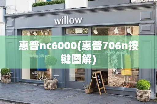 惠普nc6000(惠普706n按键图解)