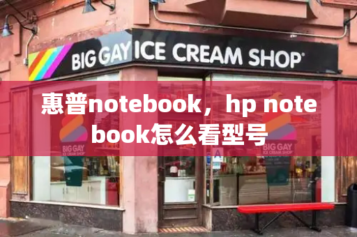 惠普notebook，hp notebook怎么看型号-第1张图片-星选测评
