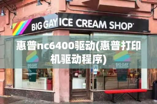 惠普nc6400驱动(惠普打印机驱动程序)-第1张图片-星选测评
