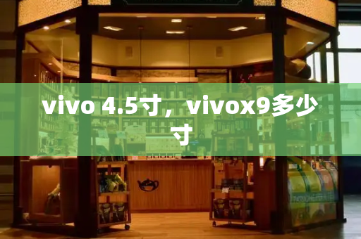 vivo 4.5寸，vivox9多少寸