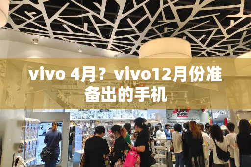 vivo 4月？vivo12月份准备出的手机