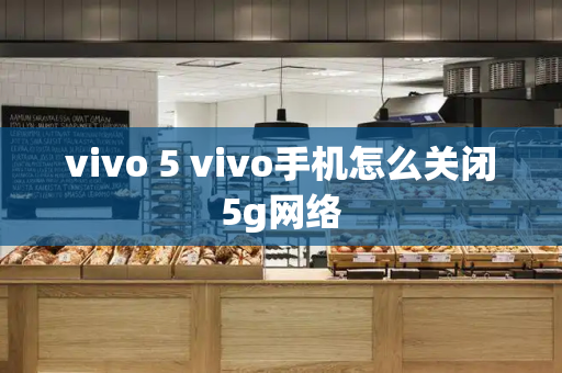 vivo 5 vivo手机怎么关闭5g网络-第1张图片-星选测评