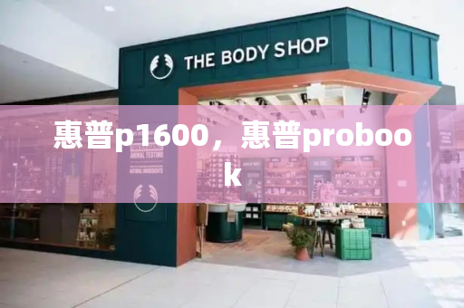 惠普p1600，惠普probook-第1张图片-星选测评