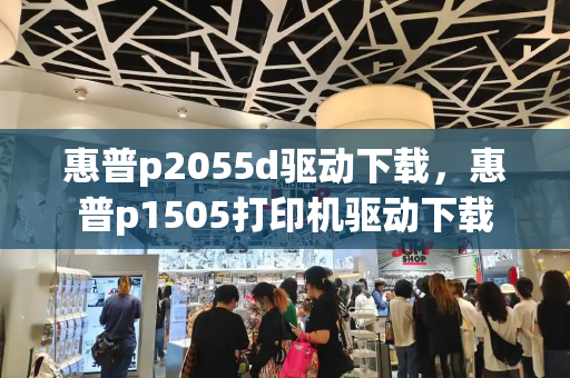 惠普p2055d驱动下载，惠普p1505打印机驱动下载-第1张图片-星选测评