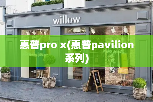 惠普pro x(惠普pavilion系列)