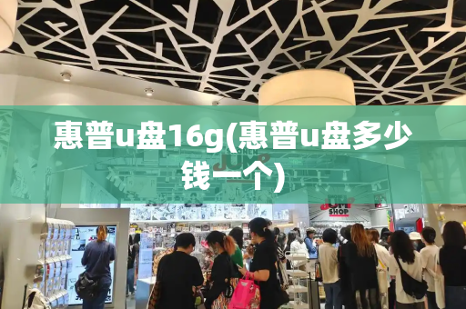 惠普u盘16g(惠普u盘多少钱一个)-第1张图片-星选测评