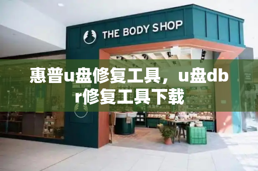 惠普u盘修复工具，u盘dbr修复工具下载