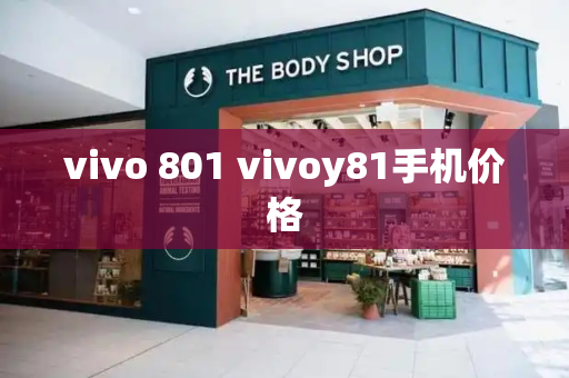 vivo 801 vivoy81手机价格-第1张图片-星选测评