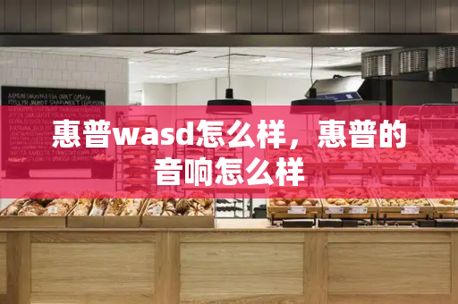 惠普wasd怎么样，惠普的音响怎么样