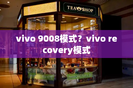 vivo 9008模式？vivo recovery模式-第1张图片-星选测评