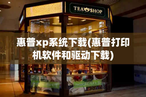 惠普xp系统下载(惠普打印机软件和驱动下载)