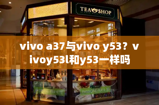 vivo a37与vivo y53？vivoy53l和y53一样吗-第1张图片-星选测评