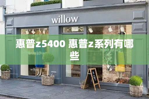 惠普z5400 惠普z系列有哪些-第1张图片-星选测评