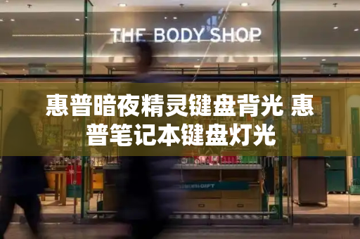 惠普暗夜精灵键盘背光 惠普笔记本键盘灯光-第1张图片-星选测评