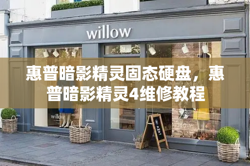 惠普暗影精灵固态硬盘，惠普暗影精灵4维修教程
