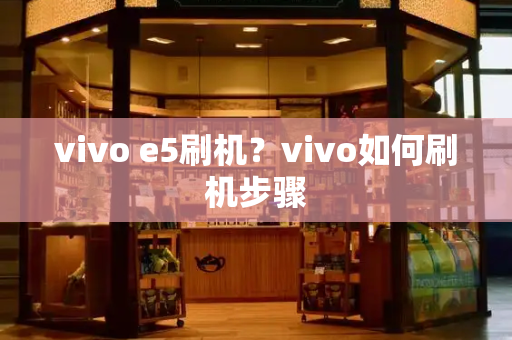 vivo e5刷机？vivo如何刷机步骤