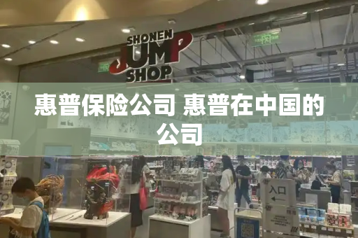 惠普保险公司 惠普在中国的公司