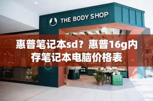 惠普笔记本sd？惠普16g内存笔记本电脑价格表-第1张图片-星选测评