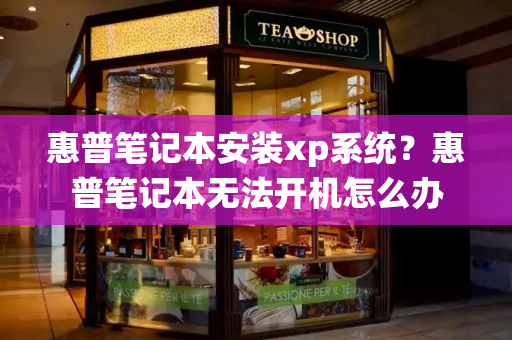 惠普笔记本安装xp系统？惠普笔记本无法开机怎么办-第1张图片-星选测评