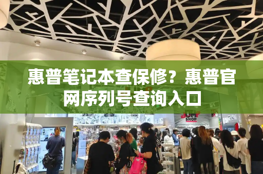 惠普笔记本查保修？惠普官网序列号查询入口-第1张图片-星选测评