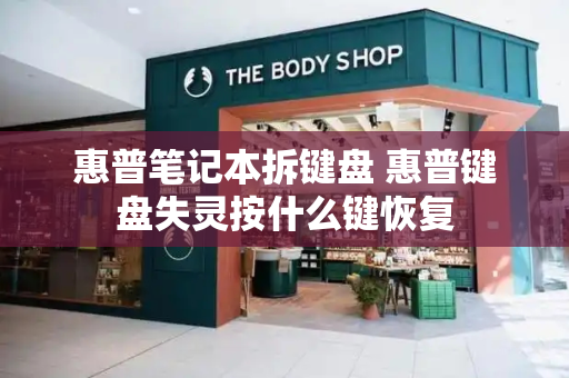 惠普笔记本拆键盘 惠普键盘失灵按什么键恢复-第1张图片-星选测评