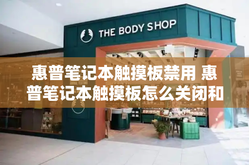 惠普笔记本触摸板禁用 惠普笔记本触摸板怎么关闭和开启