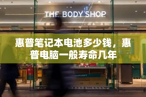 惠普笔记本电池多少钱，惠普电脑一般寿命几年-第1张图片-星选测评