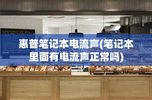 惠普笔记本电流声(笔记本里面有电流声正常吗)