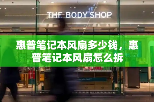 惠普笔记本风扇多少钱，惠普笔记本风扇怎么拆-第1张图片-星选测评