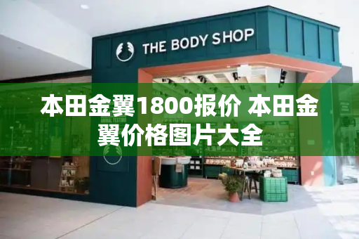 本田金翼1800报价 本田金翼价格图片大全-第1张图片-星选测评