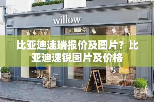 比亚迪速瑞报价及图片？比亚迪速锐图片及价格-第1张图片-星选测评