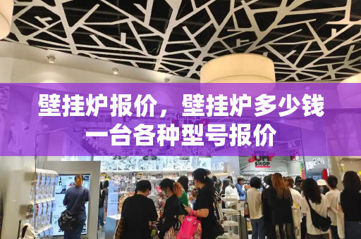 壁挂炉报价，壁挂炉多少钱一台各种型号报价-第1张图片-星选测评