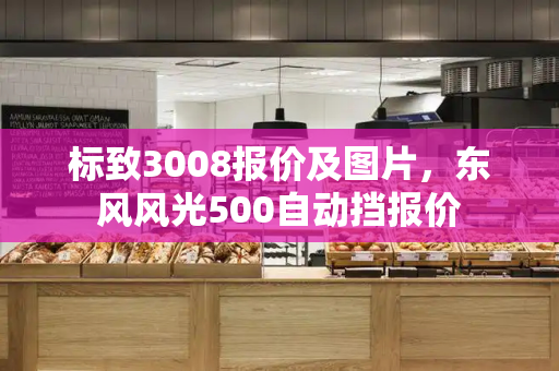 标致3008报价及图片，东风风光500自动挡报价