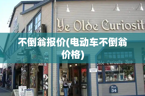 不倒翁报价(电动车不倒翁价格)