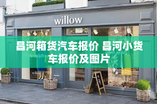 昌河箱货汽车报价 昌河小货车报价及图片