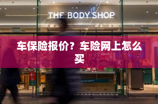车保险报价？车险网上怎么买-第1张图片-星选测评