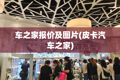 车之家报价及图片(皮卡汽车之家)-第1张图片-星选测评