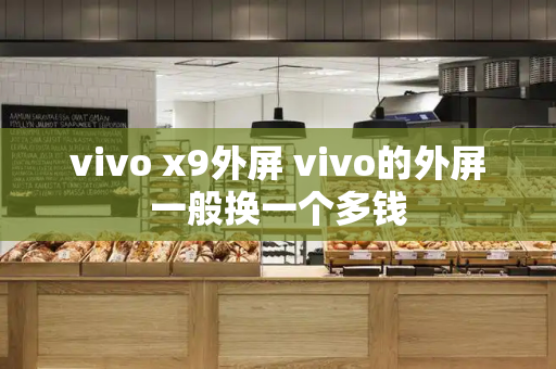 vivo x9外屏 vivo的外屏一般换一个多钱