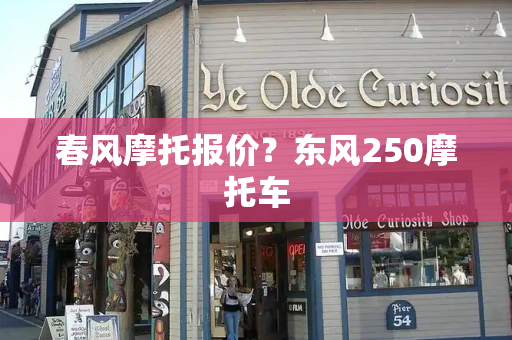 春风摩托报价？东风250摩托车
